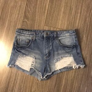 Forever 21 Denim High waist shorts